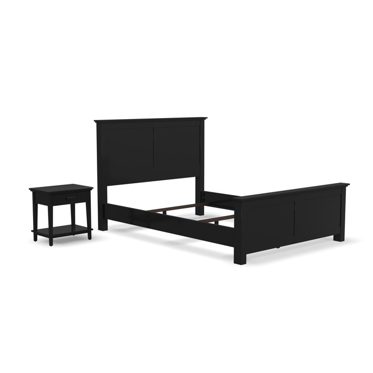 Lark Manor Aliyia Solid Wood Standard 2 Piece Bedroom Set & Reviews